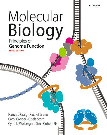 Portada del libro 9780198788652 Molecular Biology. Principles of Genome Function