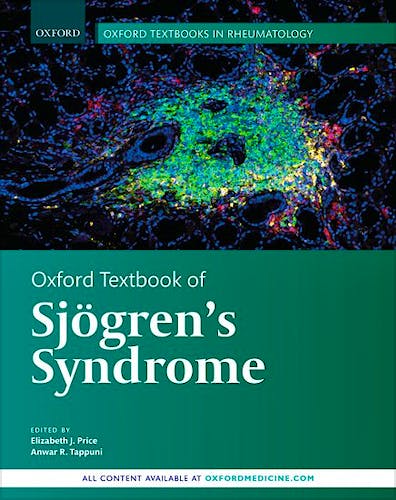 Portada del libro 9780198806684 Oxford Textbook of Sjögren's Syndrome