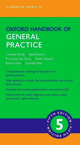 Portada del libro 9780198808183 Oxford Handbook of General Practice