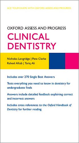 Portada del libro 9780198825173 Oxford Assess and Progress. Clinical Dentistry