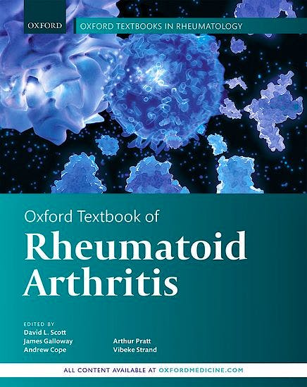 Portada del libro 9780198831433 Oxford Textbook of Rheumatoid Arthritis