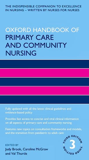 Portada del libro 9780198831822 Oxford Handbook of Primary Care and Community Nursing