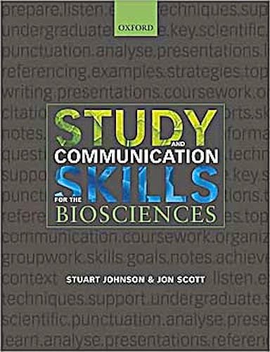Portada del libro 9780199219834 Study and Communication Skills for the Biosciences