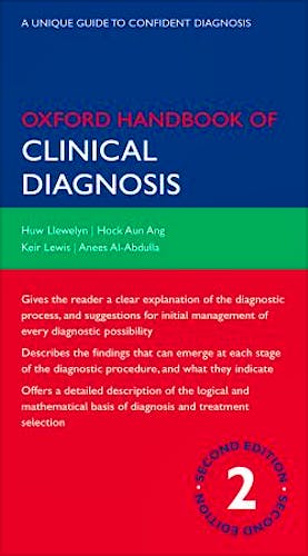 Portada del libro 9780199232963 Oxford Handbook of Clinical Diagnosis