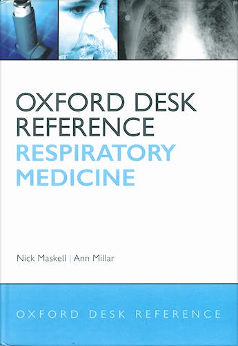 Portada del libro 9780199239122 Oxford Desk Reference. Respiratory Medicine