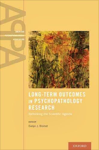 Portada del libro 9780199378821 Long-Term Outcomes in Psychopathology Research. Rethinking the Scientific Agenda
