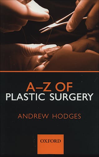 Portada del libro 9780199546572 A-Z of Plastic Surgery