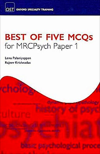 Portada del libro 9780199553624 Best of Five Mcqs for Mrcpsych Papers 1, 2 and 3 Pack (Oxford Specialty Training: Revision Texts)