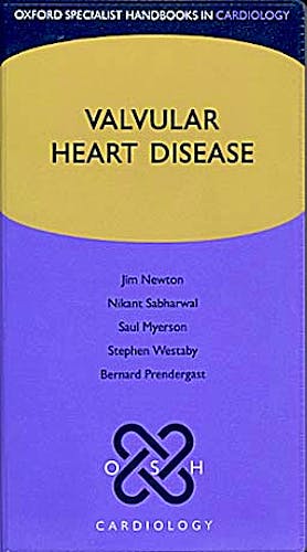 Portada del libro 9780199559237 Valvular Heart Disease (Oxford Specialist Handbooks in Cardiology)
