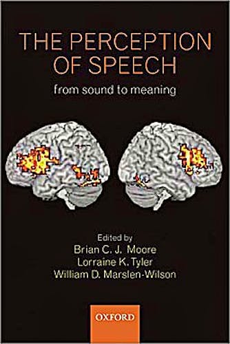 Portada del libro 9780199561315 The Perception of Speech, from Sound to Meaning