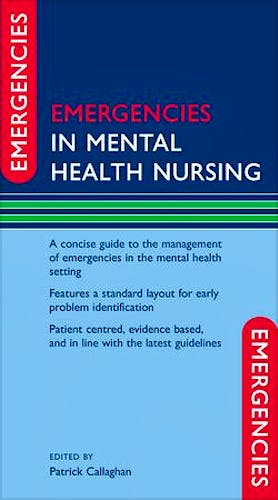 Portada del libro 9780199561414 Emergencies in Mental Health Nursing