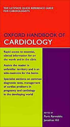 Portada del libro 9780199576364 Oxford Handbook of Cardiology and Emergencies in Cardiology Pack
