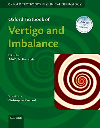 Portada del libro 9780199608997 Oxford Textbook of Vertigo and Imbalance