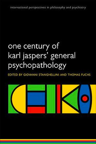 Portada del libro 9780199609253 One Century of Karl Jaspers' General Psychopathology