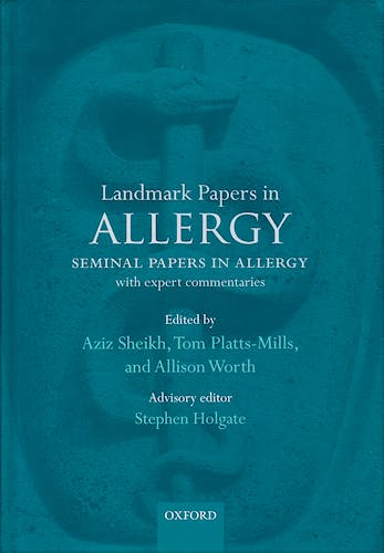 Portada del libro 9780199651559 Landmark Papers in Allergy. Seminal Papers in Allergy with Expert Commentaries