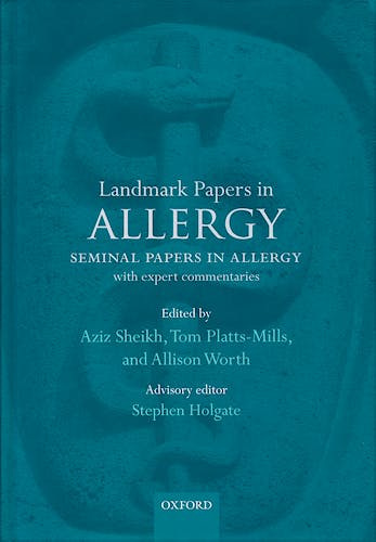 Portada del libro 9780199651559 Landmark Papers in Allergy. Seminal Papers in Allergy with Expert Commentaries