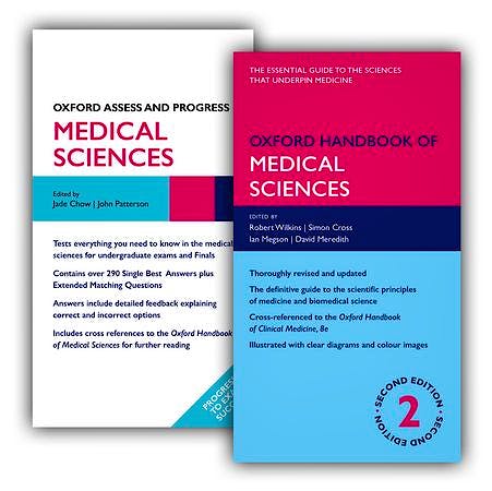 Portada del libro 9780199670666 Oxford Handbook of Medical Sciences + Oxford Assess and Progress Medical Sciences (Medical Sciences Pack)