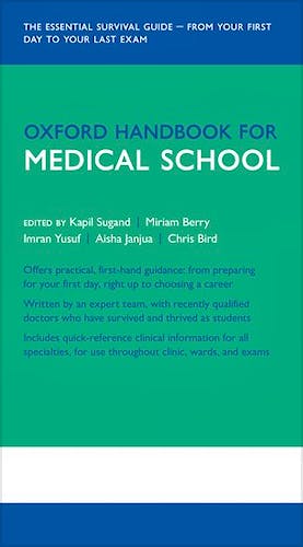 Portada del libro 9780199681907 Oxford Handbook for Medical School