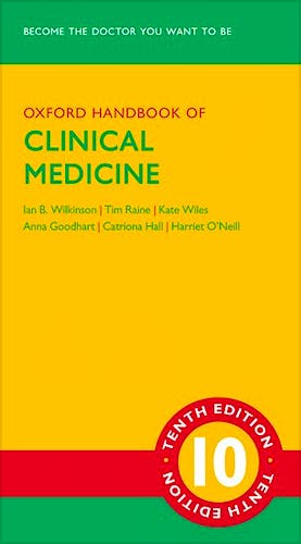 Portada del libro 9780199689903 Oxford Handbook of Clinical Medicine