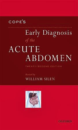 Portada del libro 9780199730452 Cope's Early Diagnosis of the Acute Abdomen