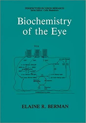 Portada del libro 9780306436338 Biochemistry of the Eye (Perspectives in Vision Research) (Hardcover)