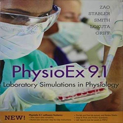 Portada del libro 9780321929648 PhysioEx 9.1. Laboratory Simulations in Physiology