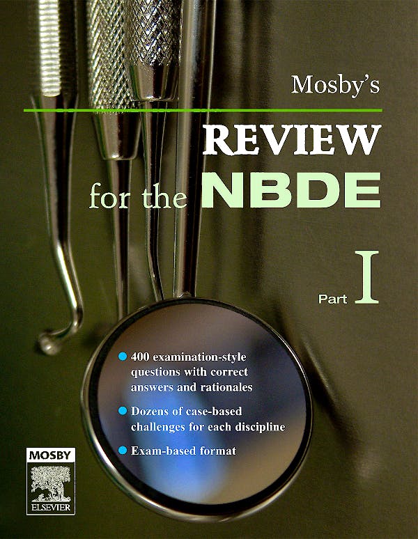 Portada del libro 9780323025645 Mosby's Review for the Nbde, Part I