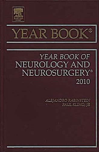 Portada del libro 9780323068352 Year Book of Neurology and Neurosurgery 2010