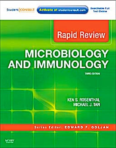 Portada del libro 9780323069380 Rapid Review Microbiology and Immunology with Student Consult Online Access