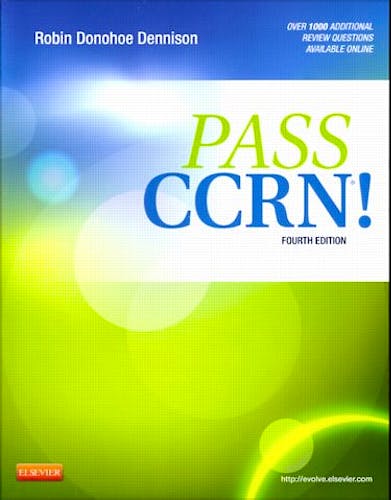 Portada del libro 9780323077262 Pass CCRN! + Online Access