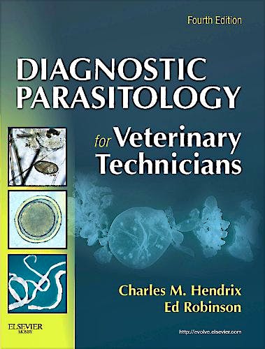 Portada del libro 9780323077613 Diagnostic Parasitology for Veterinary Technicians