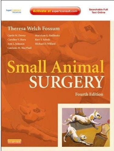Portada del libro 9780323077620 Small Animal Surgery (Online and Print)