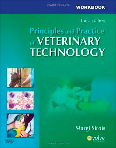 Portada del libro 9780323077903 Workbook for Principles and Practice of Veterinary Technology