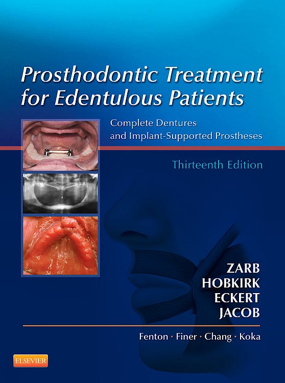 Portada del libro 9780323078443 Prosthodontic Treatment for Edentulous Patients. Complete Dentures and Implant-Supported Prostheses
