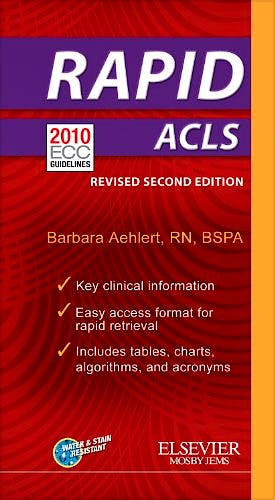Portada del libro 9780323083201 Rapid Acls - Revised Reprint