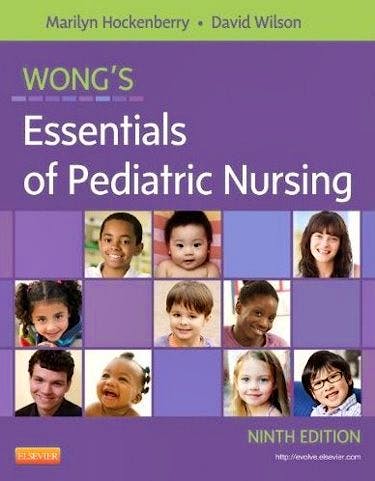 Portada del libro 9780323083430 Wong's Essentials of Pediatric Nursing