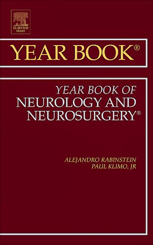Portada del libro 9780323084185 Year Book of Neurology and Neurosurgery