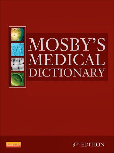 Portada del libro 9780323085410 Mosby's Medical Dictionary
