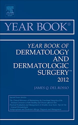 Portada del libro 9780323088763 Year Book of Dermatology and Dermatological Surgery 2012