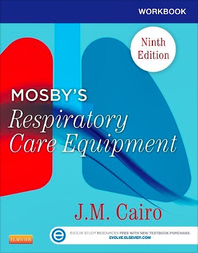 Portada del libro 9780323096225 Workbook for Mosby's Respiratory Care Equipment