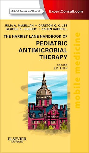 Portada del libro 9780323112475 The Harriet Lane Handbook of Pediatric Antimicrobial Therapy (Online and Print)