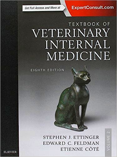 Portada del libro 9780323312110 Textbook of Veterinary Internal Medicine, 2 Vols.