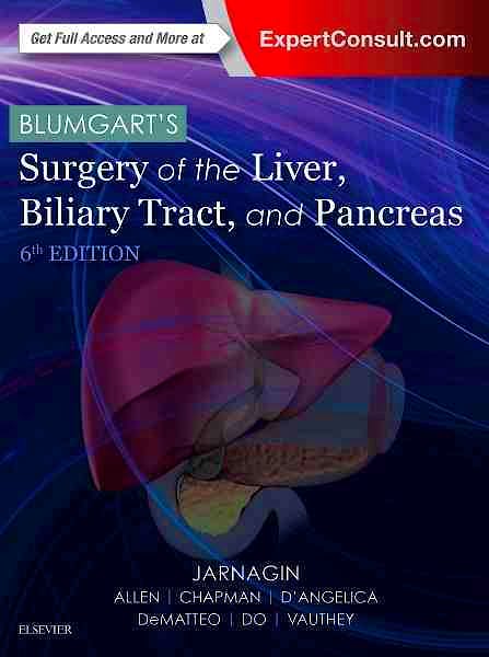 Portada del libro 9780323340625 Blumgart's Surgery of the Liver, Biliary Tract and Pancreas, 2 Vols. (Online and Print)