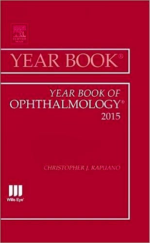 Portada del libro 9780323355483 Year Book of Ophthalmology 2015
