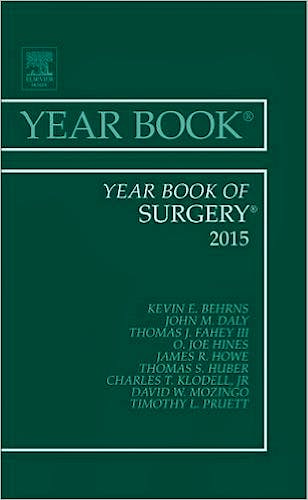 Portada del libro 9780323355544 Year Book of Surgery 2015