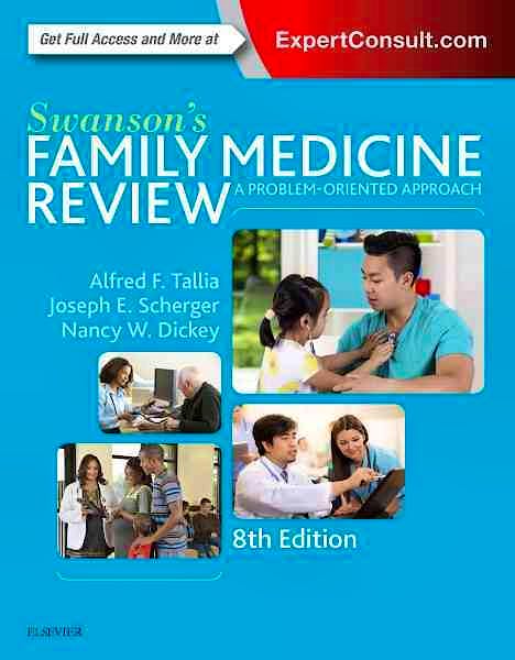 Portada del libro 9780323356329 Swanson's Family Medicine Review (Online and Print)