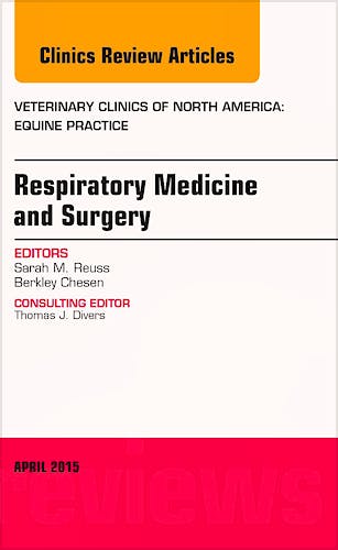 Portada del libro 9780323359887 Respiratory Medicine and Surgery (An Issue of Veterinary Clinics. Equine Practice)