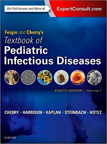 Portada del libro 9780323376921 Feigin and Cherry's Textbook of Pediatric Infectious Diseases, 2 Vols.
