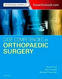 Portada del libro 9780323390385 Case Competencies in Orthopaedic Surgery
