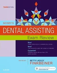 Portada del libro 9780323396301 Mosby's Dental Assisting Exam Review